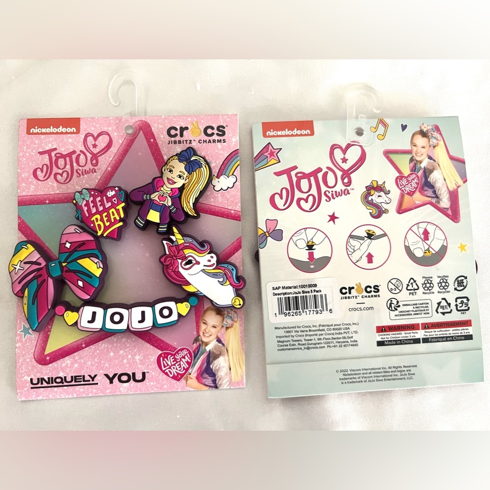 Crocs Jibbitz JO-JO Charms 5-pack